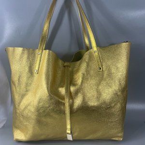 100% Authentic Tiffany & Co. Reversible Leather Tote Bag